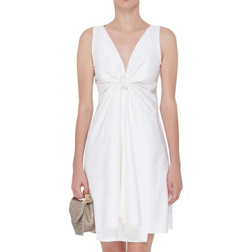 Brock Collection Cotton Knot Front Dallas Dress